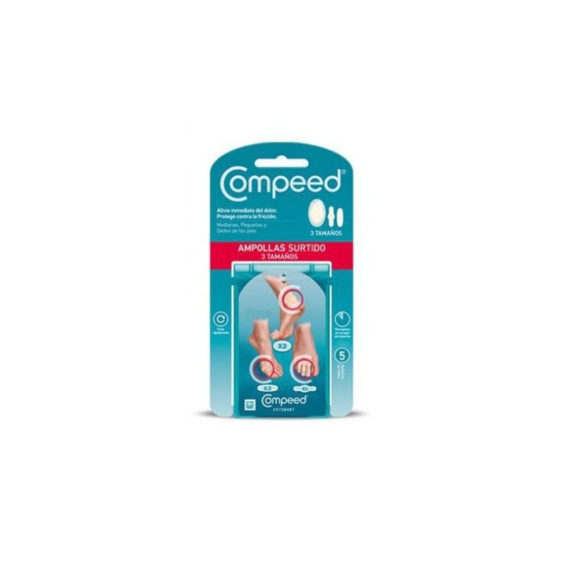 Compeed ampollas hidrocoloide surtido 5 u Compeed