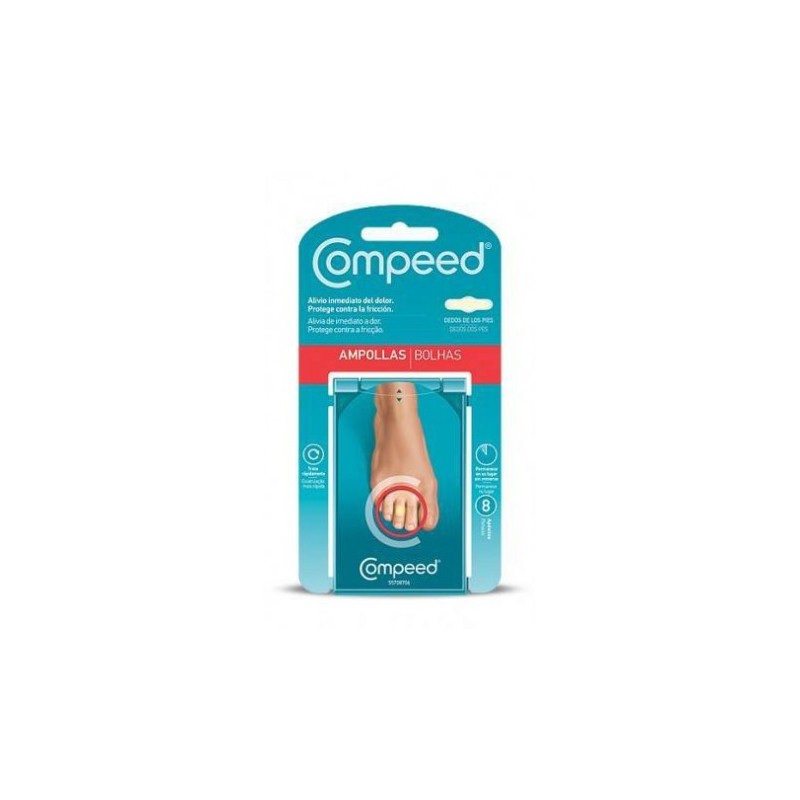 Compeed ampollas hidrocoloide dedos pies 8 u HRA PHARMA