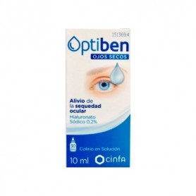 Optiben lubricante ocular gotas 10ml