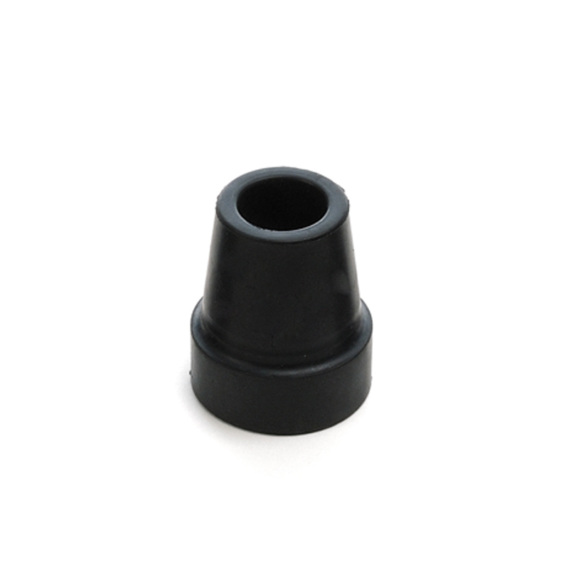 Contera baston ingles negra 19 mm