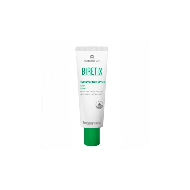 Biretix hydramat day spf 30 fluido matificante hidratante 1 envase ...