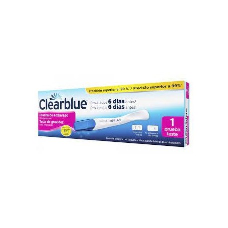 Clearblue prueba de embarazo ultratemprana digital 1 prueba