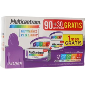 Multicentrum mujer 90 + 30 comprimidos pack promocional