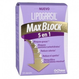 Lipograsil maxblock 5 en 1 120 120 capsulas