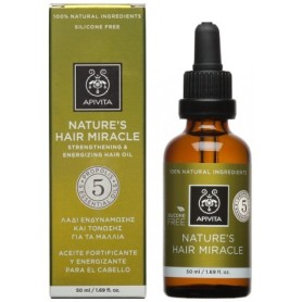 Apivita naures hair miracle aceite fortificante cabello 50 ml