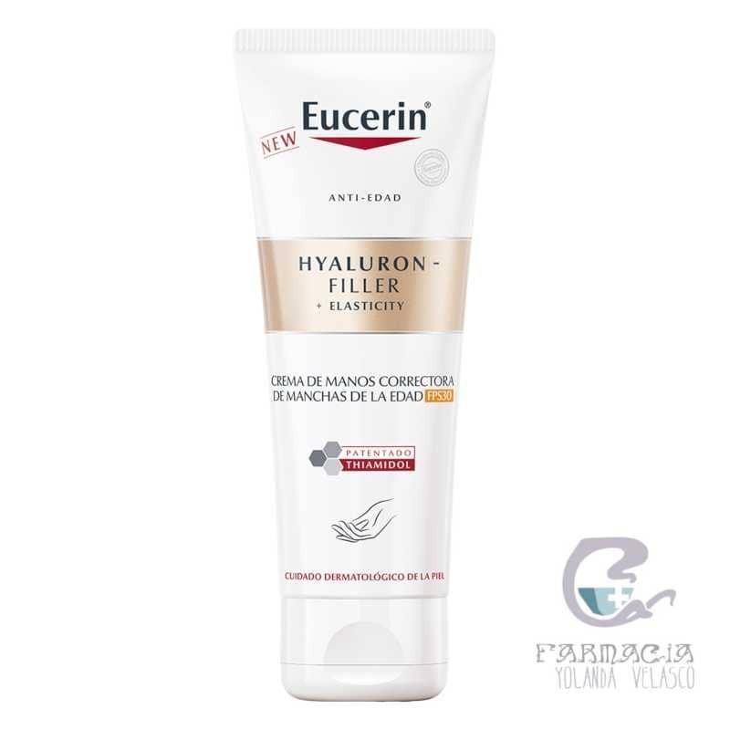 Eucerin hyaluron filler + elasticity crema de manos 1 tubo 75 ml BDF