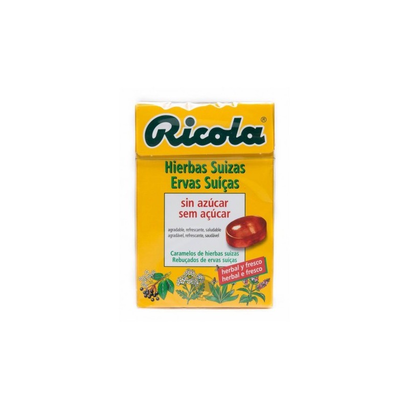 Ricola caramelos hierbas suizas 50 g. Ricola