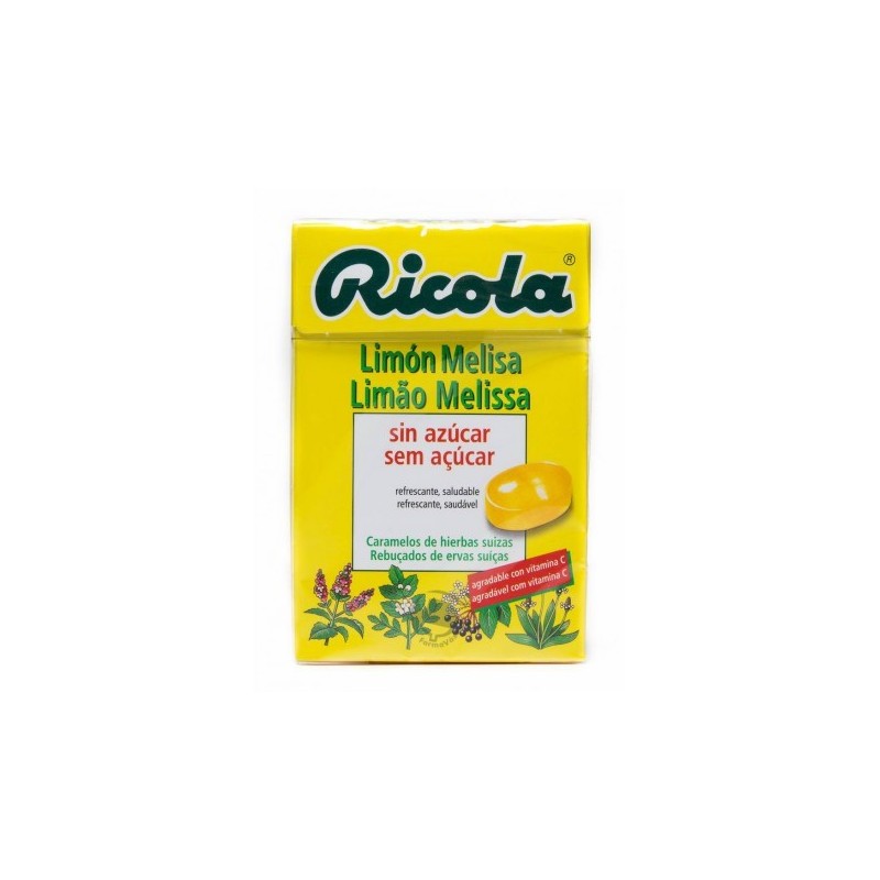 Ricola caramelos limon melisa 50 g. Ricola