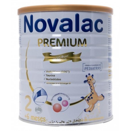 Novalac premium 2 leche de continuacion 800 g FERRER INTERNACIONAL