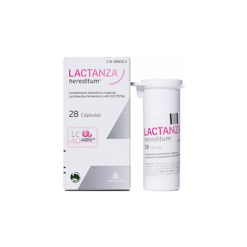 Lactanza hereditum 28 capsulas