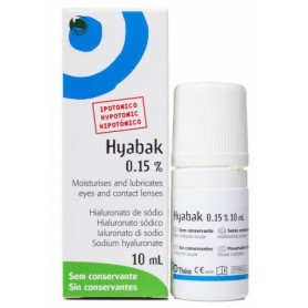 Hyabak 0.15% solucion hidratante lentes de conta