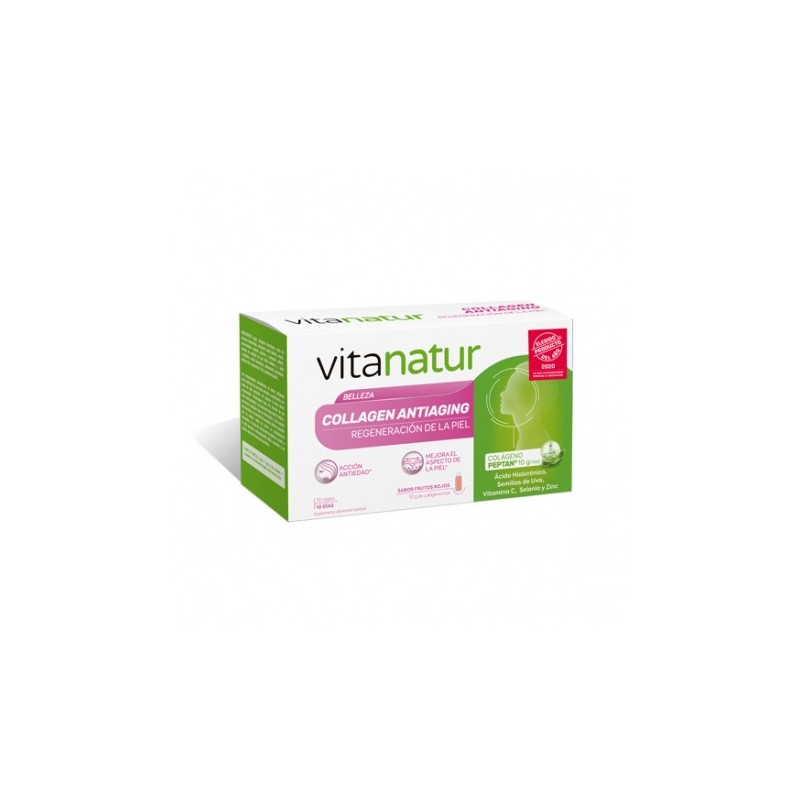 Vitanatur colagen antiaging 10 viales Faes Farma