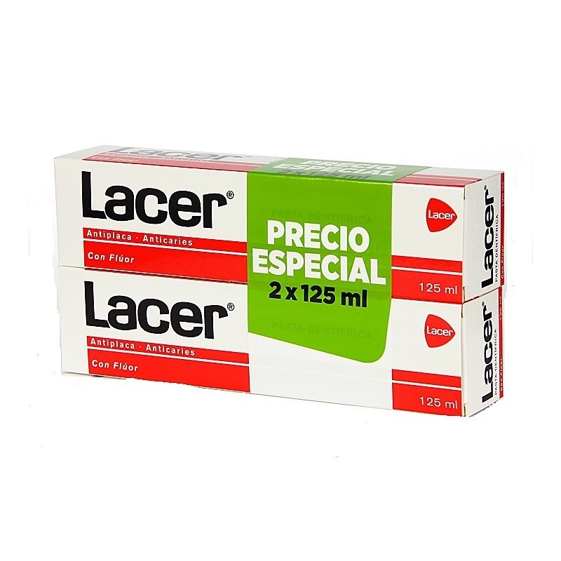 Lacer pasta 125ml duplo Lacer