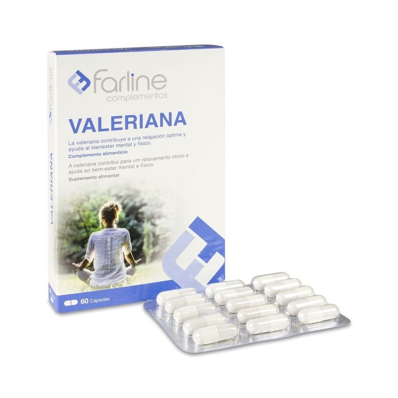 Farline complementos valeriana 150 mg 60 capsulas COFARES