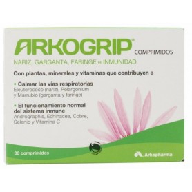Arkogrip 30 comprimidos