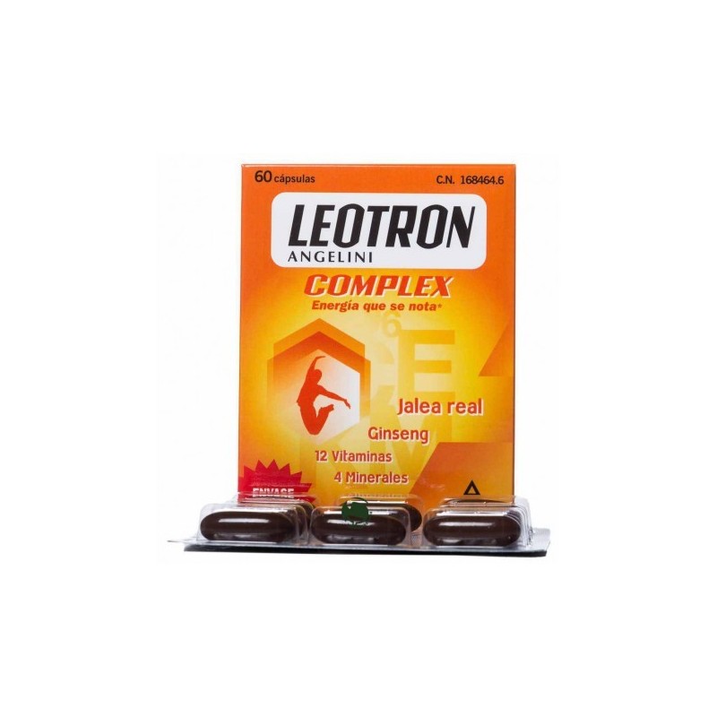 Leotron complex angelini 60 caps ANGELINI PHARMA ESPAÑA S.L.U.