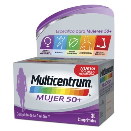 Multicentrum mujer 50+ 30 comp