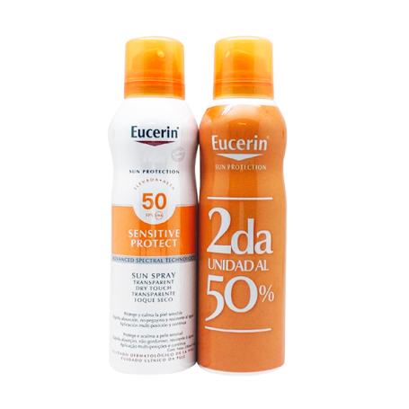 Eucerin duplo spray transparante spf50
