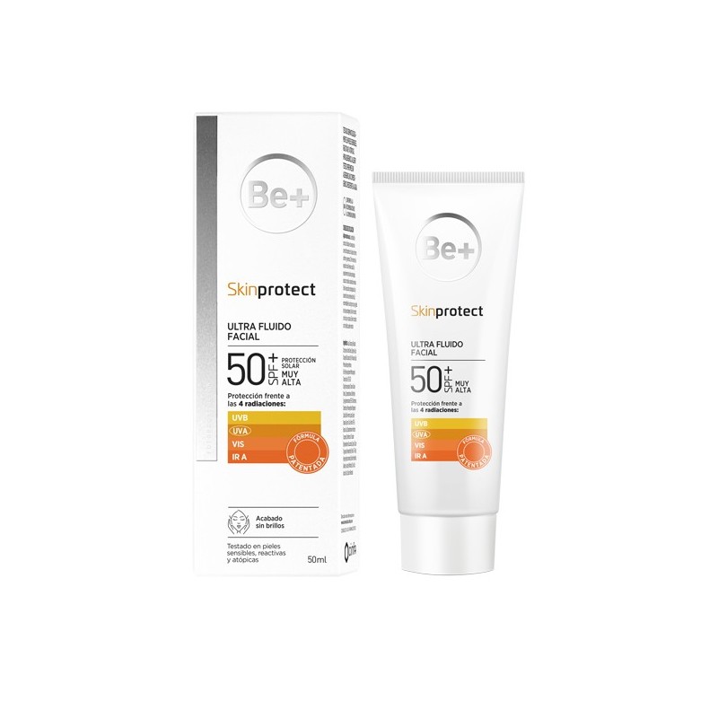 Be+ skin protect ultrafluido facial spf50+ 50 ml Cinfa