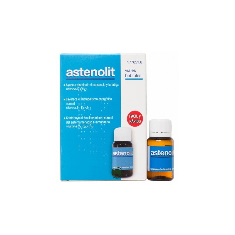 Astenolit viales bebibles 12 vial ERN