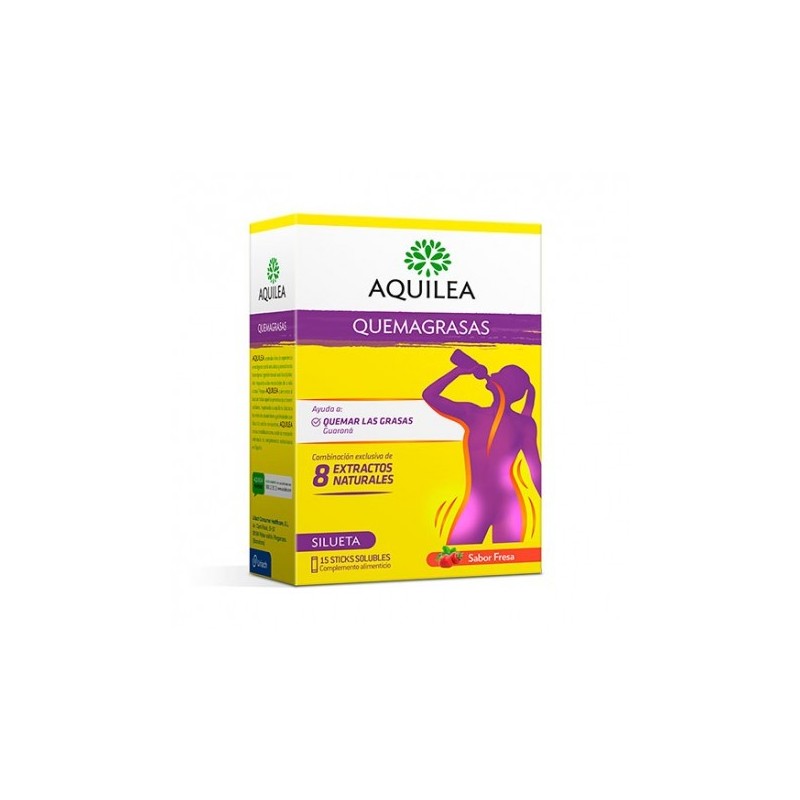 Aquilea quemagrasas 15 sticks URIACH CONSUMER HEALTHCARE