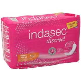 Indasec maxi compresa perdidas leves bolsa 15 compresas INDAS