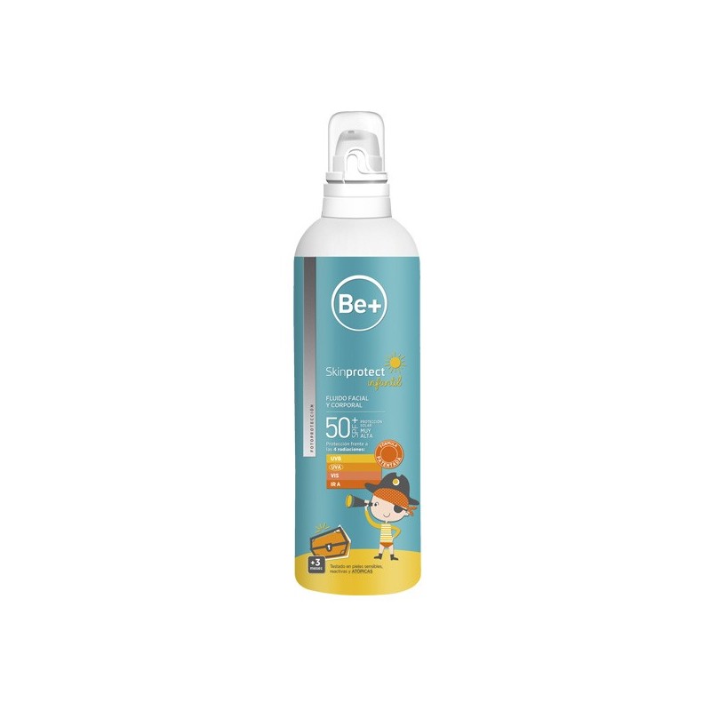 Be+ skin protect spray fluido infantil spf50+ 250 ml Cinfa