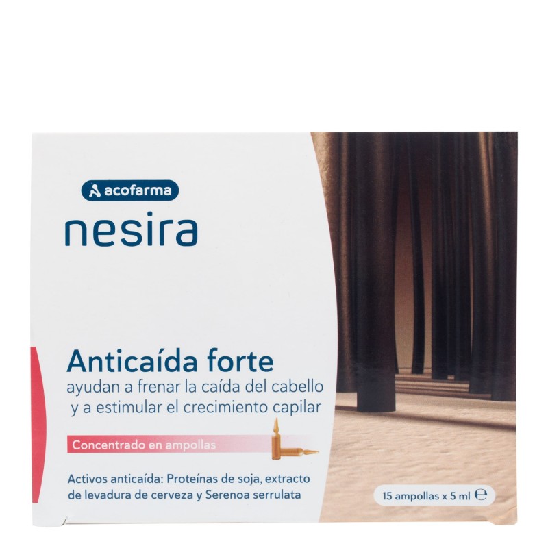 Acofarderm tratamiento anticaida forte 5 ml 15 amp ACOFARMA