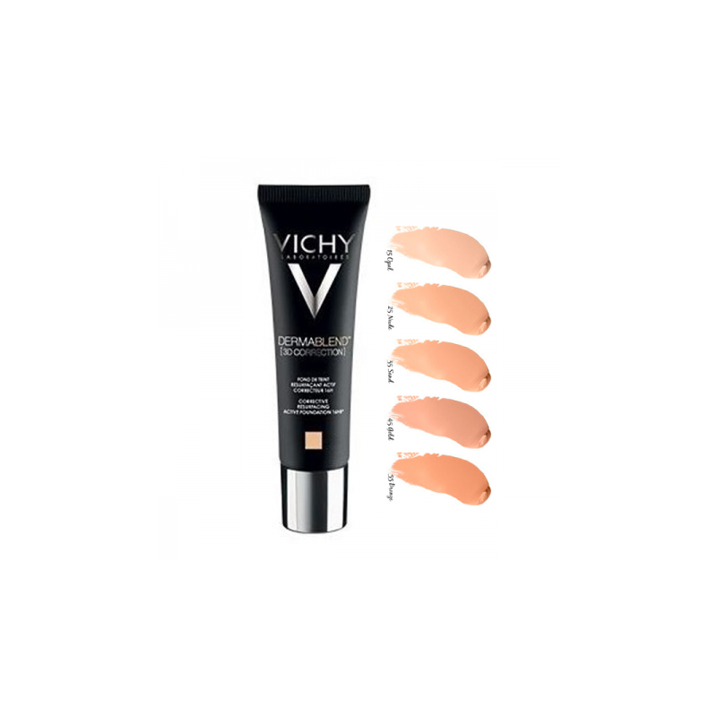 Dermablend 3d correction spf 15 oil free vichy c tono 45 Vichy