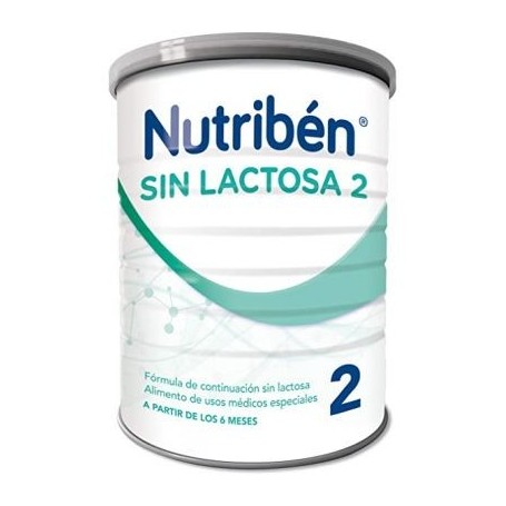 Nutribén 2 Sin Lactosa Bote 400 gr
