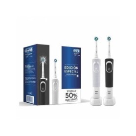 Cepillo dental electrico recargable oral-b vital blanco y negro
