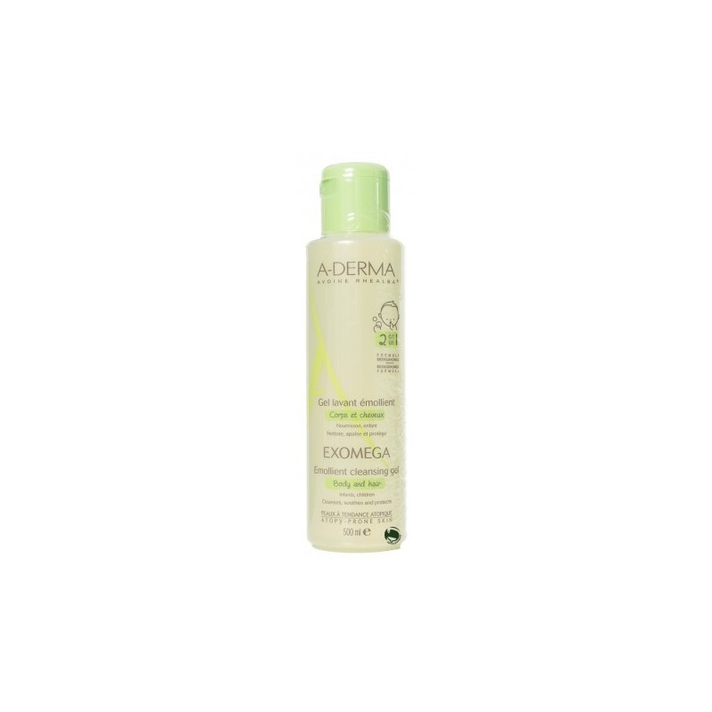 A-derma exomega control gel limpiador emoliente A-Derma