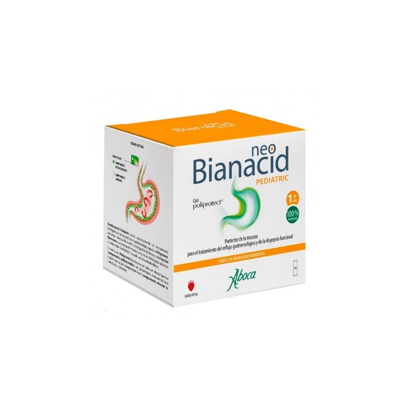 Neobianacid pediatric 36 sobres granulado 775 mg Aboca