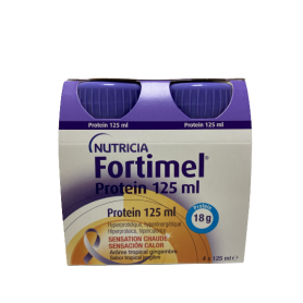 Fortimel protein 4 botellas 125 ml sabor tropical jengibre
