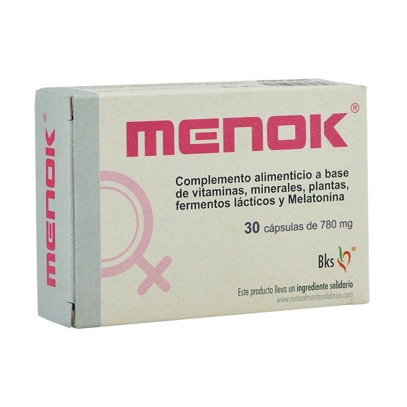 Menok 30 capsulas BIOKSAN NATURALMENTE JUNTOS S.L.