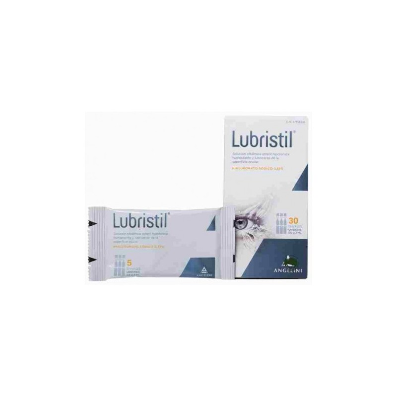 Lubristil solucion oftalmica 20 monodosis 0.3 ml Lubristil