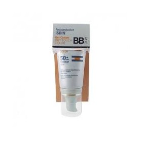 Fotoprotector isdin spf-50+ dry touch bb cream gel crema color 50 ml