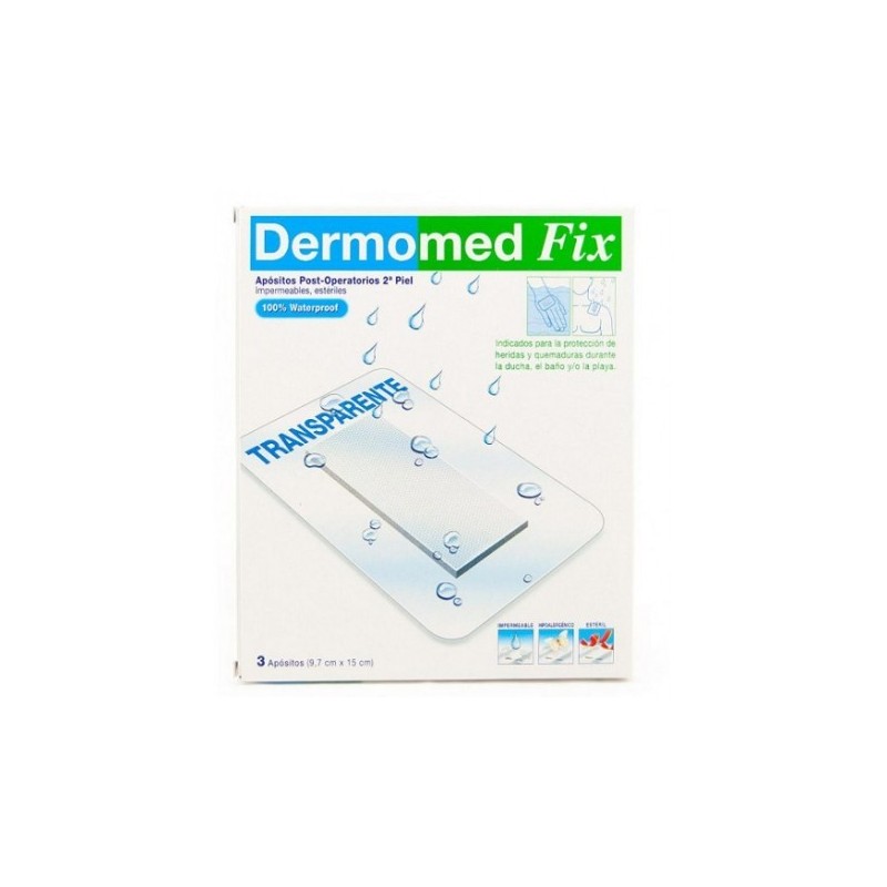 Dermomed fix apósitos post-operatorios 7,5x10cm 4ud Dermomed Fix