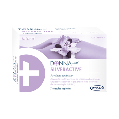 Donna plus silveractive 7 capsulas vaginales