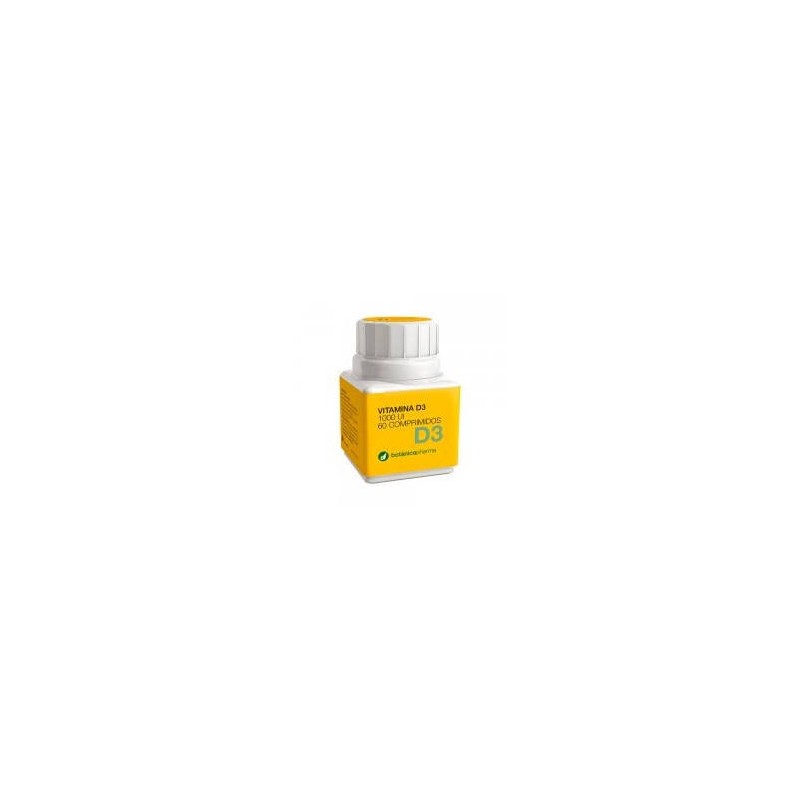 Vitamina d3 botanicapharma 60 comprimidos BOTANICA NUT