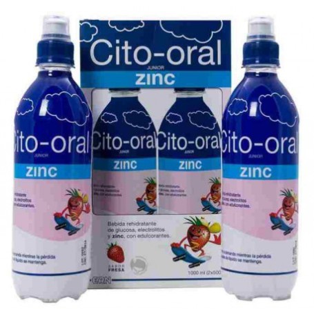 Cito-oral junior zinc 500 ml 2 botellas