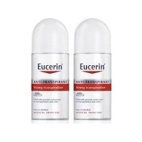 Duplo desodorante antitranspiranmte roll-on eucerin 