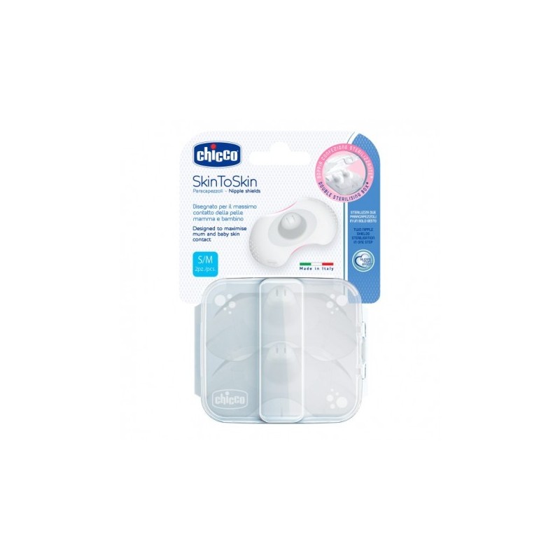 Chicco skin to skin protegepezones s/m 2 unidades Chicco