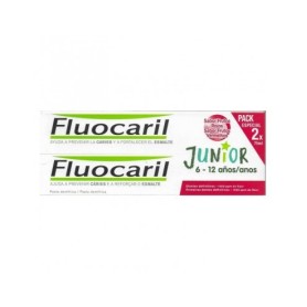 Fluocaril junior 6-12 años 2 x 75 ml frutos rojos