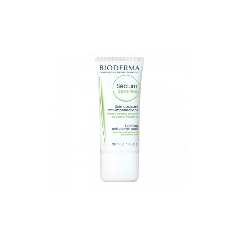 Bioderma sébium sensitive cuidado calmante antiimperfecciones 30ml ...