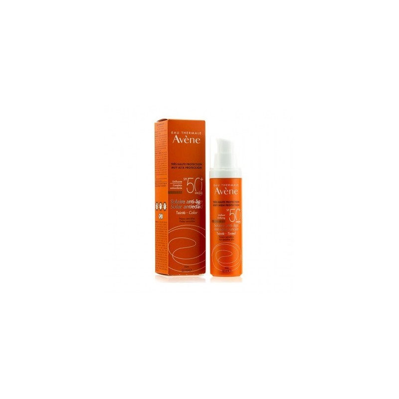 Avene solar antiedad spf 50+ color 1 envase 50 ml