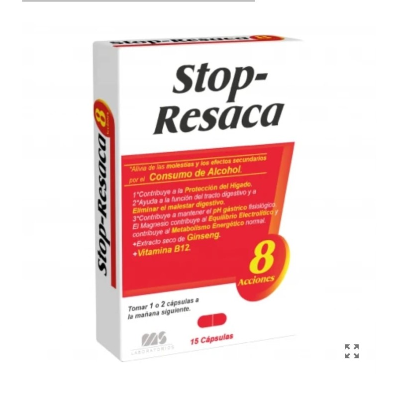 RELALIF STOP RESACA 15 CAPSULAS