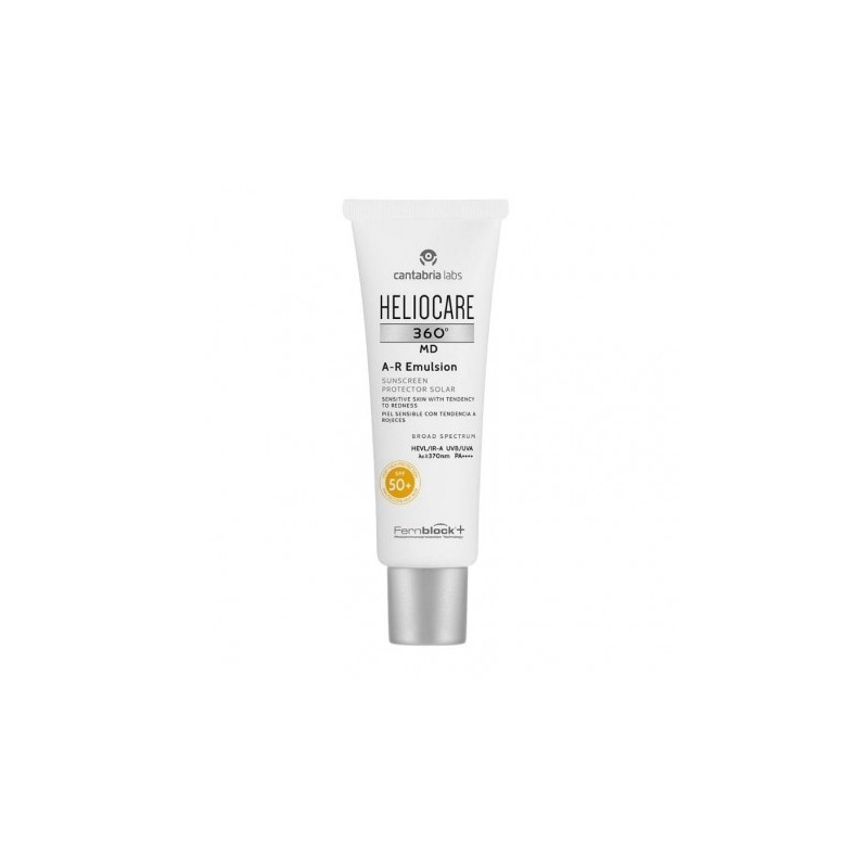 HELIOCARE 360º MD A-R EMULSION PROTECTOR SOLAR PIEL SENSIBLE CON TENDENCIA A ROJECES SPF 50+ 1 TUBO 50 ml