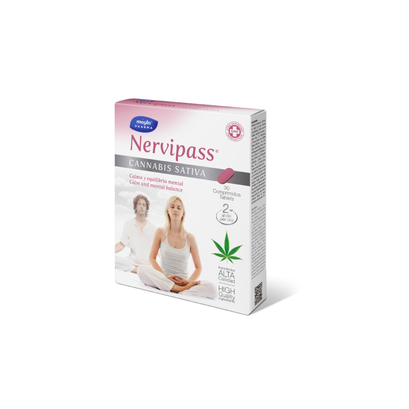 NERVIPASS CANNABIS SATIVA 30 COMPRIMIDOS