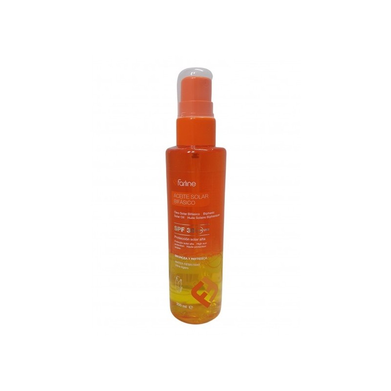 FARLINE ACEITE SOLAR BIFASICO SPF 30 1 ENVASE 200 ml